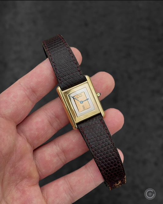 Cartier Tank w/ Trinity Dial