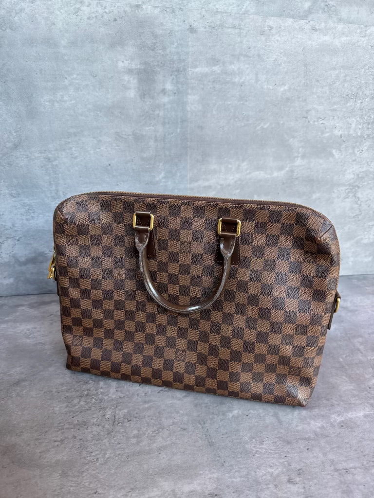 Louis Vuitton Porte Document Damier Brown