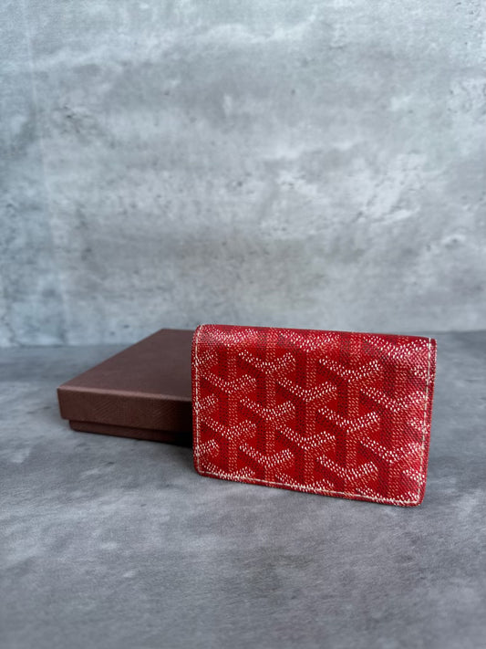 Goyard Malsherbes Cardholder Red