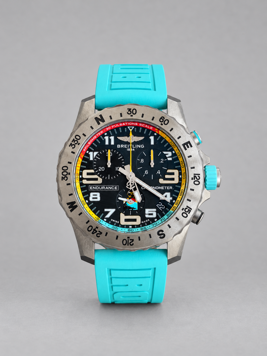 Breitling Endurance Pro 44 NFL Miami Dolphins Edition E823106A1B2S1
