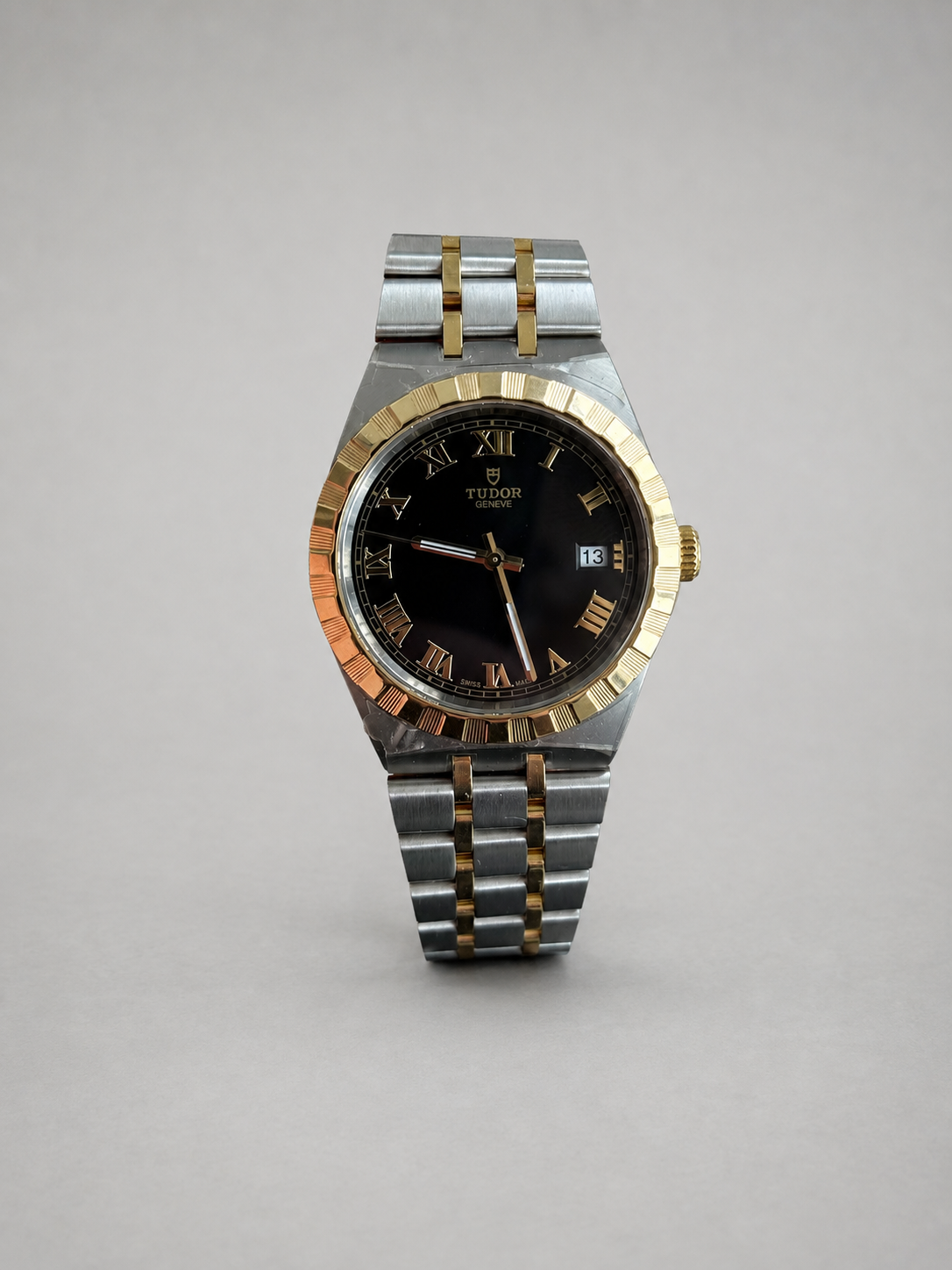 Tudor Royal TT Black Roman Dial 28503