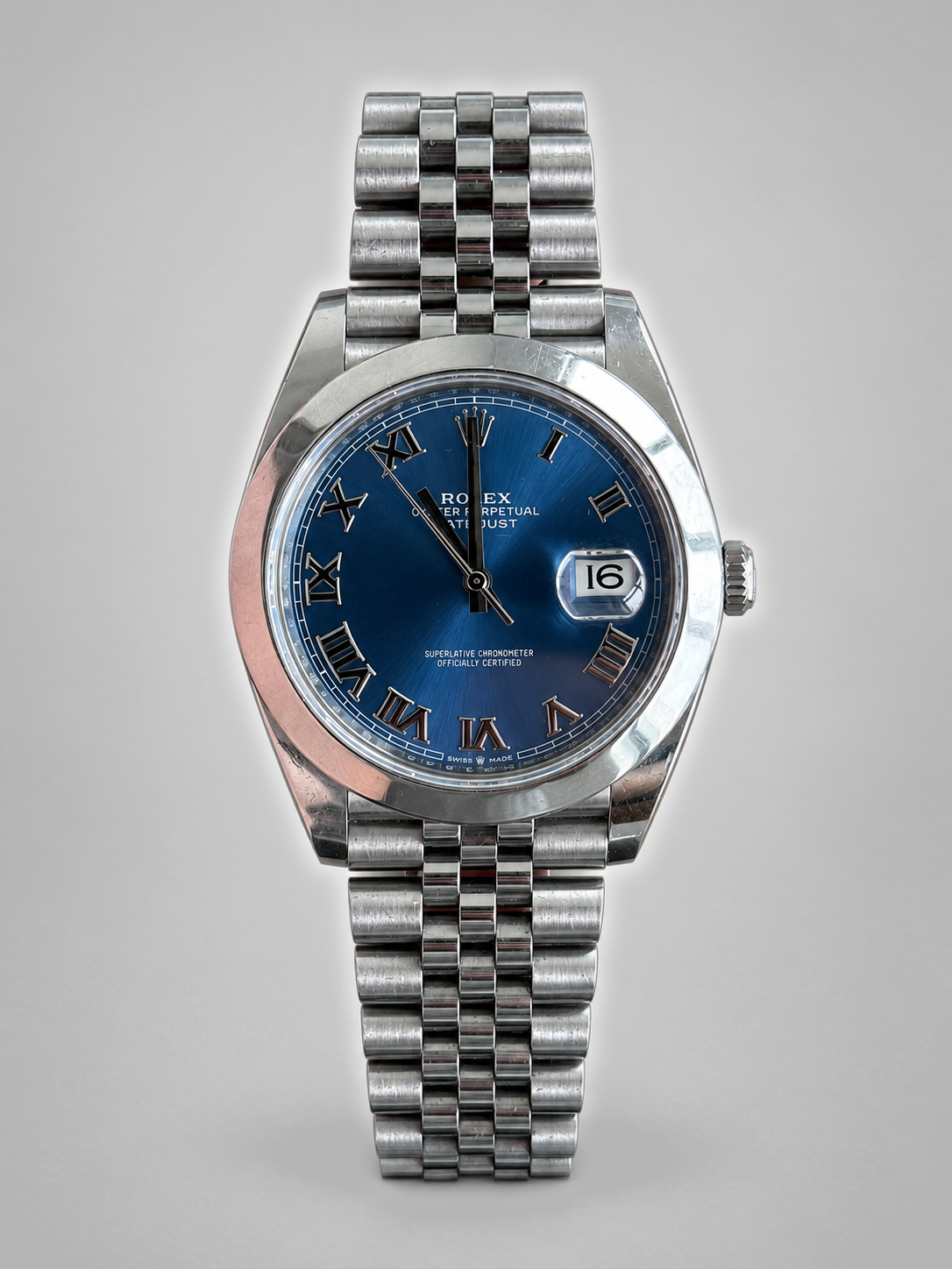 Rolex Datejust 41 Azzurro Blue 126300