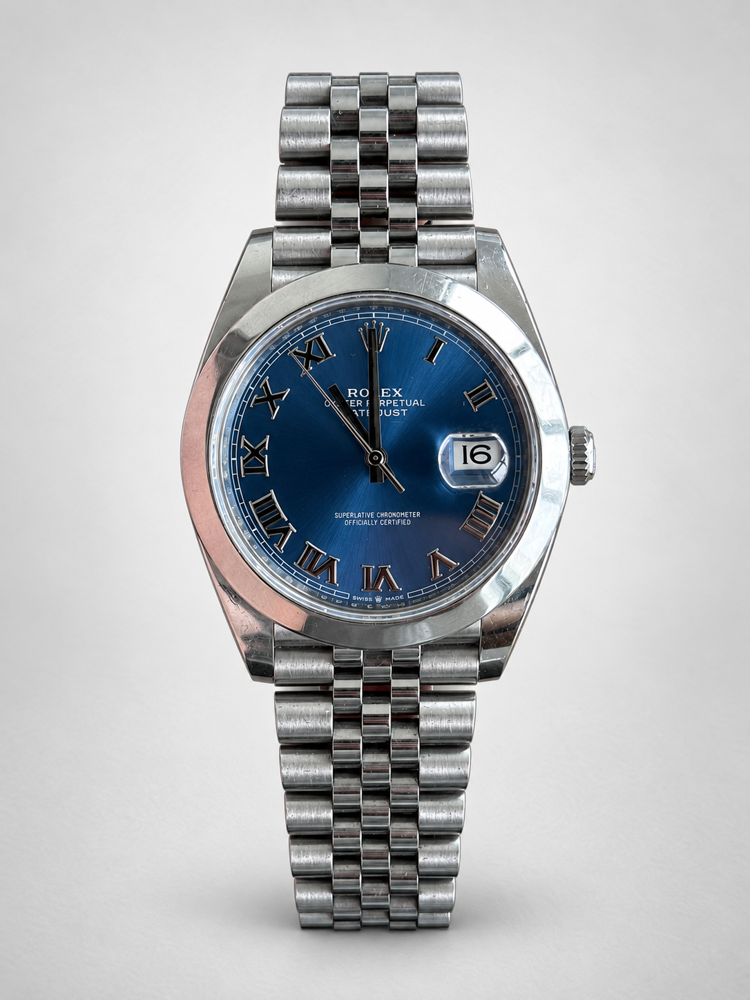 Rolex Datejust 41 Azzurro Blue 126300
