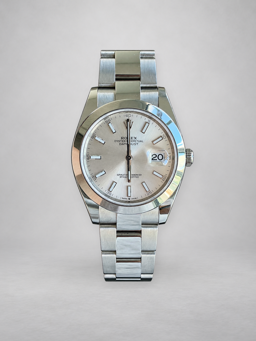 Rolex Datejust 41 Silver Dial 126300